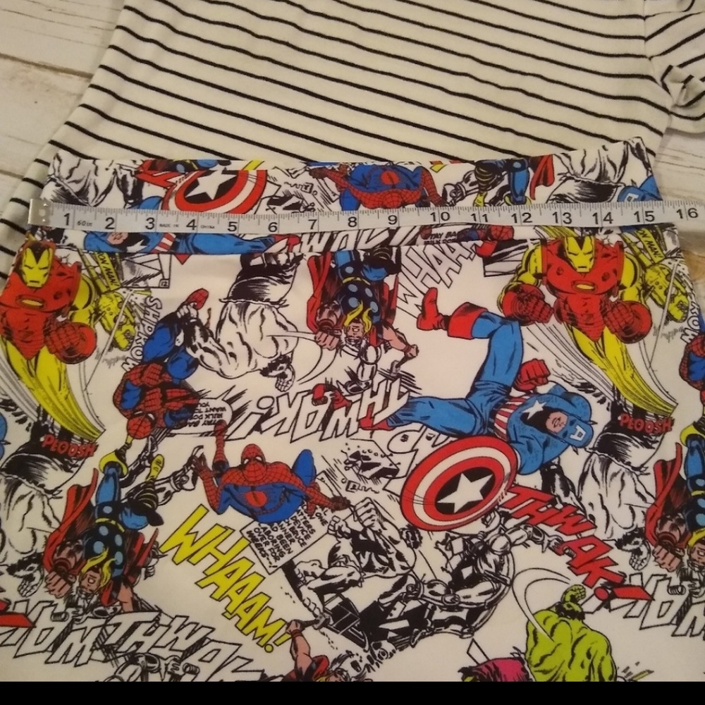 BNWT Hot Topic Marvel Con Mini Skirt - Picture 6 of 7
